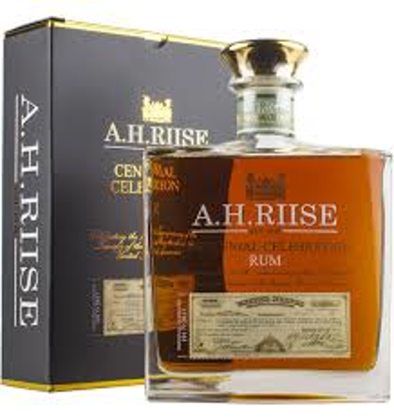 A.H. Riise centennial celebration rum